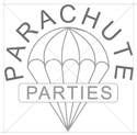 Parachute Parties logo design step 1 Stage 1 logo design