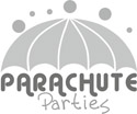 Parachute parties logo design step 3 Stage 3 logo design