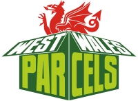 Parcel delivery company logo design West Wales Parcels Logo